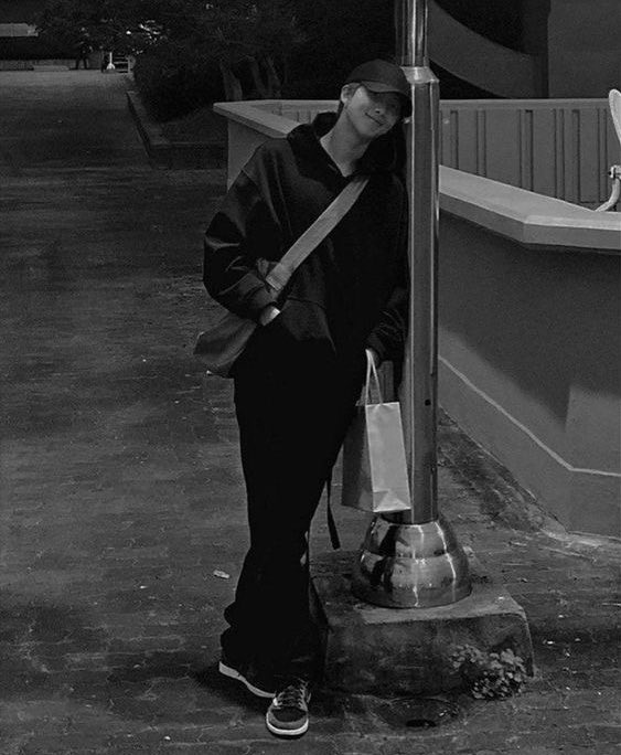 kimgayism's tweet image. now we know whom joon was actually waiting for.