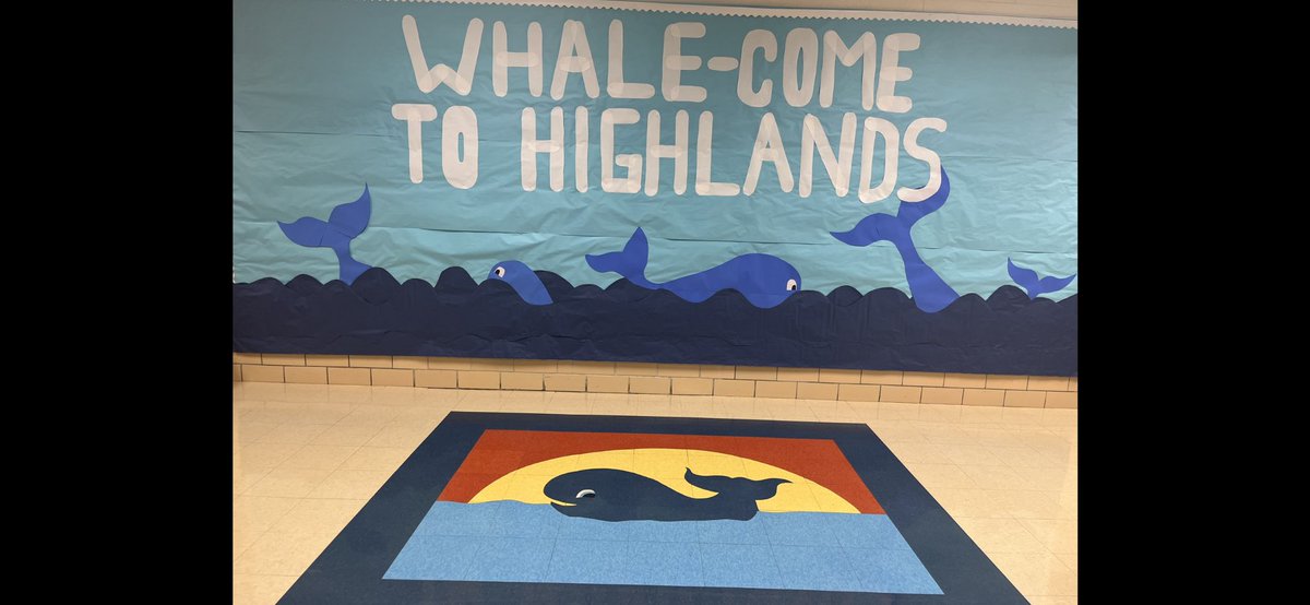 Beyond excited to meet our Heroes on Thursday!  We “whale-come” you! 💙🐳💙
