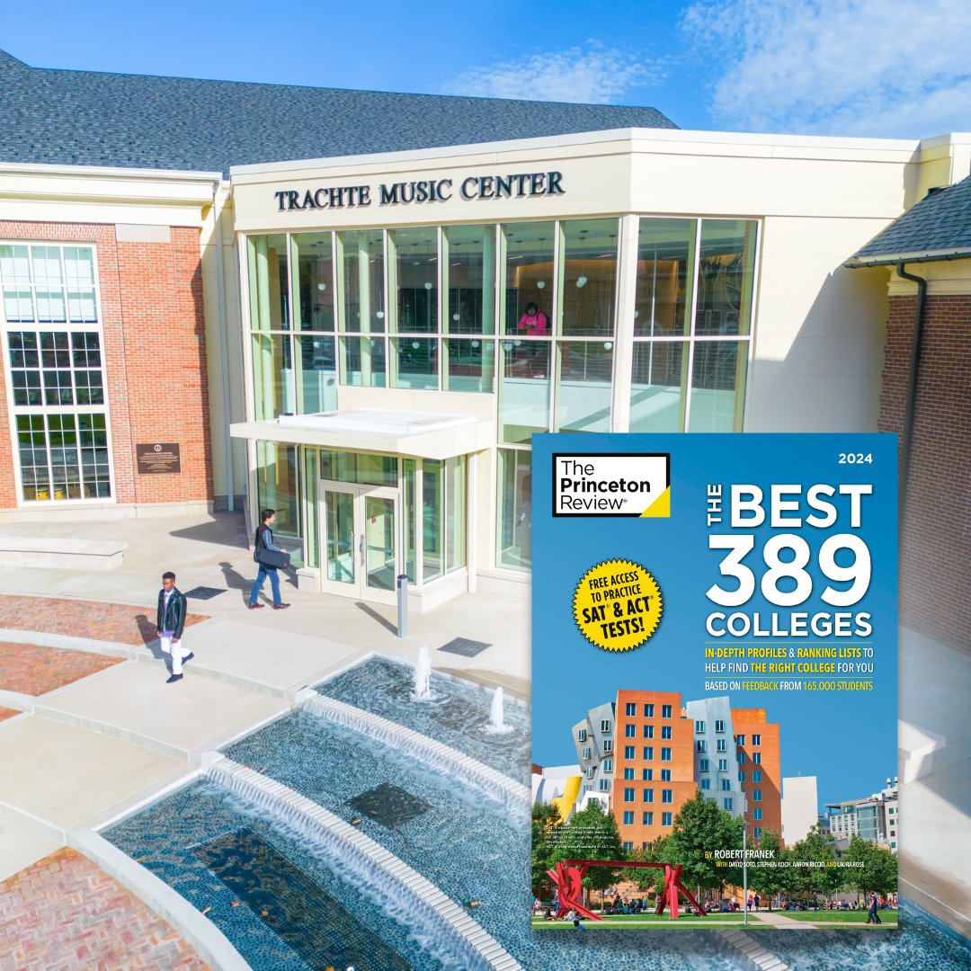 Lycoming is listed in the top 15% of America’s four-year colleges &amp; universities by The Princeton Review’s “Best 389 Colleges”! Students surveyed said Lycoming is built on “personal connections" and that the challenging academics "are pushing me to be my best.”  💙💛