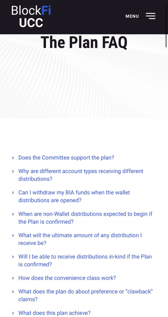 BlockFi Official Committee of Unsecured Creditors tweet media