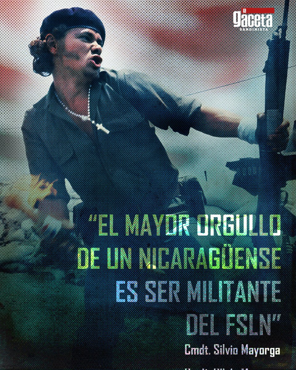 🔴⚫️ ¡El sandinismo es patria, es Nicaragua! Es fuerza y unidad entre hermanos, para enfrentar con valentía y determinación los desafíos de los nuevos tiempos, en la defensa de la autodeterminación del pueblo.