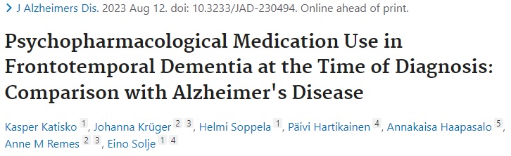 Eino Solje (@soljeeino) on Twitter photo 📢 Read our newest article about psychopharmacological medication in #FTD. Off-label psychopharmacological medication and polypharmacy is substantially common at the time of diagnosis. pubmed.ncbi.nlm.nih.gov/37574738/ <a href="/NeurocenterFI/">NeurocenterFI</a> @kuo_brain_mind @Oulu_Brain_Mind <a href="/HkiBrainMind/">Helsinki Brain & Mind</a> <a href="/FinFtd/">FinFTD</a> 📢 Read our newest article about psychopharmacological medication in #FTD. Off-label psychopharmacological medication and polypharmacy is substantially common at the time of diagnosis. pubmed.ncbi.nlm.nih.gov/37574738/ <a href="/NeurocenterFI/">NeurocenterFI</a> @kuo_brain_mind @Oulu_Brain_Mind <a href="/HkiBrainMind/">Helsinki Brain & Mind</a> <a href="/FinFtd/">FinFTD</a>