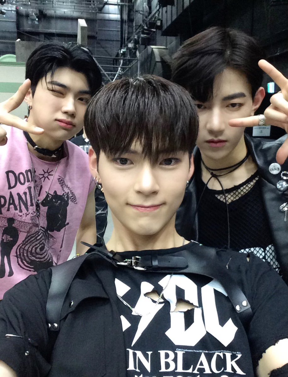 Can you recall this moment? This picture was snapped backstage as we prepared to perform the track 'Tomboy.' I still hold onto this photo due to the cherished memories it holds.