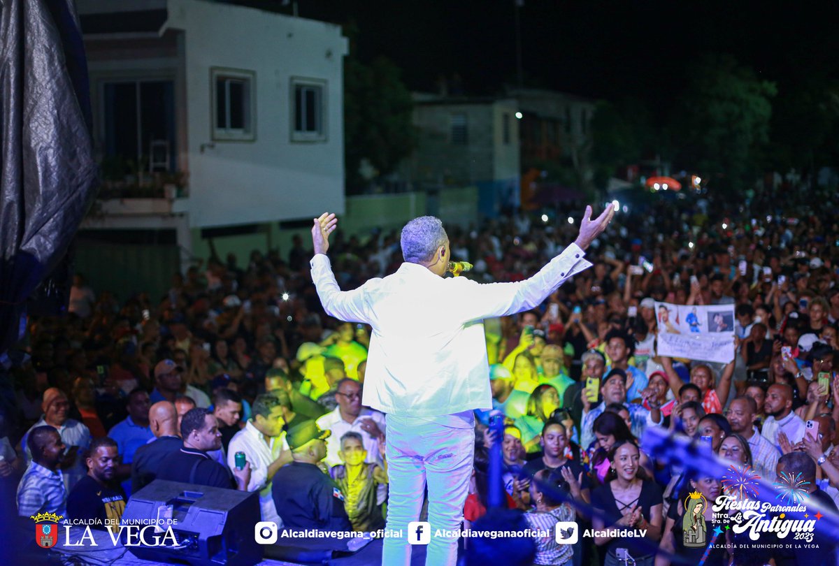 Gran cierre de las Fiestas Patronales 2023 con El Príncipe de la Bachata, Frank Reyes 🤩