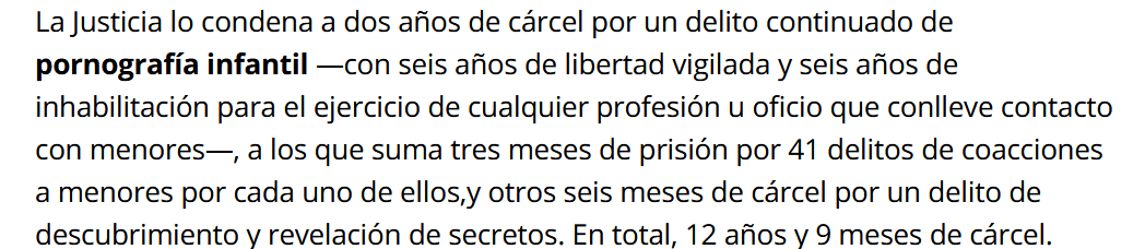 Atua55's tweet photo. he leido mejor la noticia, la condena la recibe en febrero 2021 y aun asi ha decidido trabajar con organizaciones estos años, siendo consciente de que el ambiente en batallas cuenta con mucha gente menor de edad

es q no hay intencion de arrepentimiento o reinsercion, que asco https://t.co/d0odssYQiw