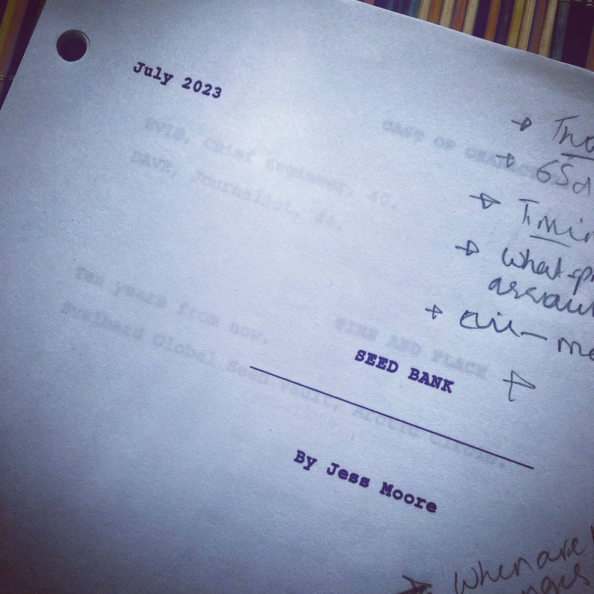 JessMooreTweets's tweet image. This play's first American read-through was awesome. Huge thanks to the immensely talented and hugely brilliant @AlexDinelaris @mattyrauch #RenataFriedman 🎭📝😊