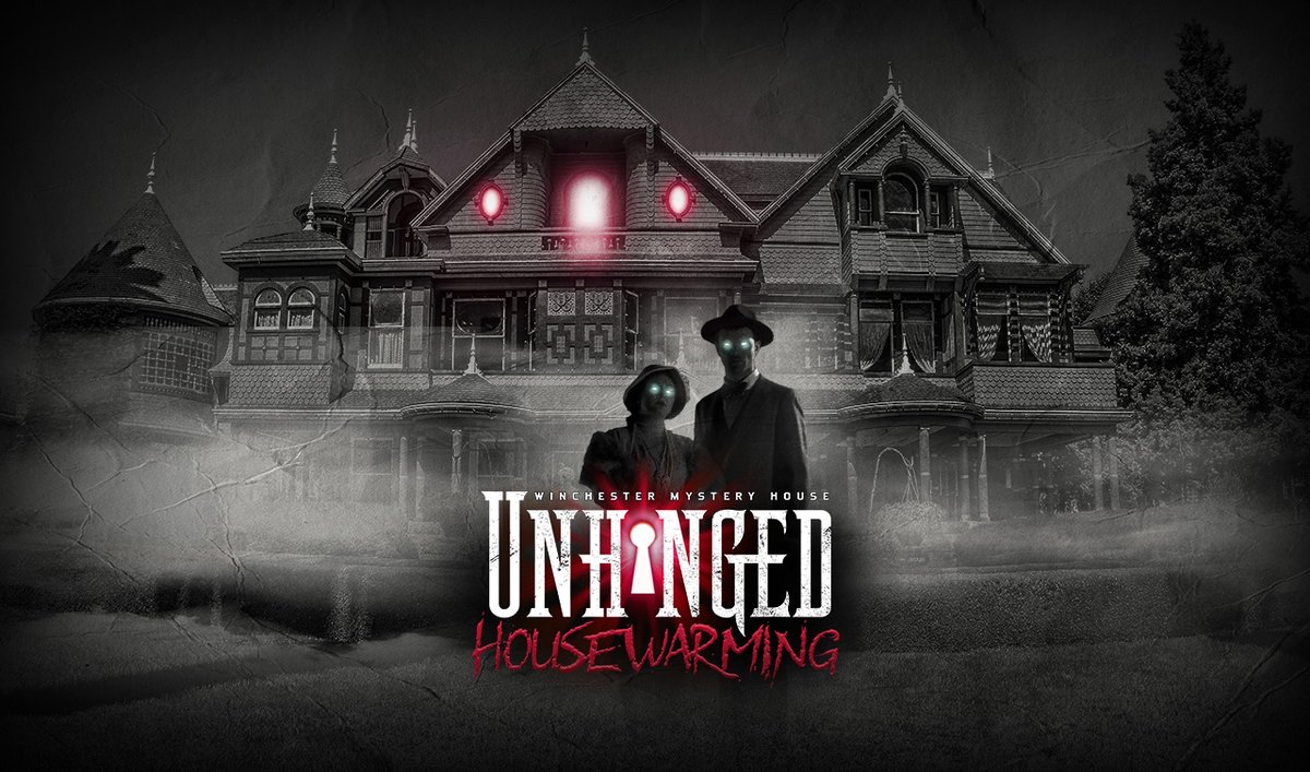 Learn about the #WinchesterMysteryHouse & the NEW Unhinged Halloween Attraction: HOUSEWARMING at madhalloween.com/winchester-mys…

#Halloween #hauntedattraction #HauntedHouse #Halloween2023 #horror #Horrorfam #Winchester #HorrorFamily #HorrorCommunity #GhostAdventures  #HalloweenHaunt