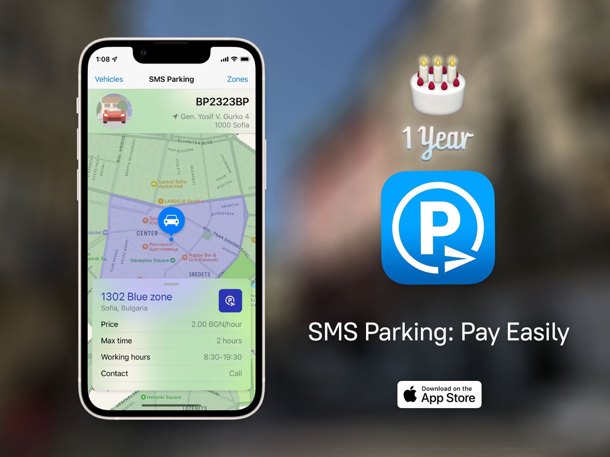 smsparkingapp's tweet photo. 4.8 ⭐️ on AppStore 🎉
📲 https://t.co/98RjZkFZ8q https://t.co/94ZtAqEVr8