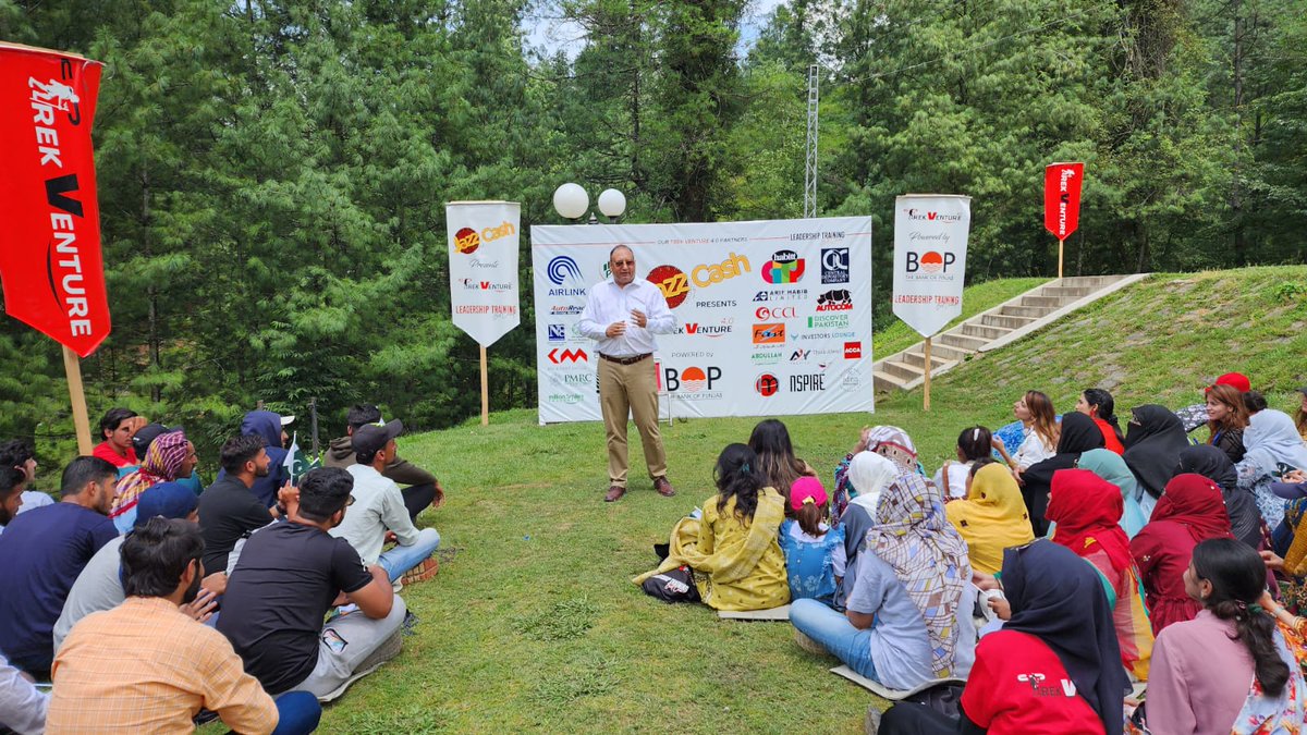 MillionSmilesPK's tweet photo. Our Leadership Shepherd, Mr. Faisal Ejaz Khan, CIO @thebankofpunjab at Trek Venture 4.0 !

"We have to Believe, Keep our Hopes high and we need to invest in Hardwork to make Pakistan Progress" ~ Faisal Ejaz Khan.

Thank you BANK OF PUNJAB for supporting youth of Pakistan. https://t.co/2ffQGKoxrJ