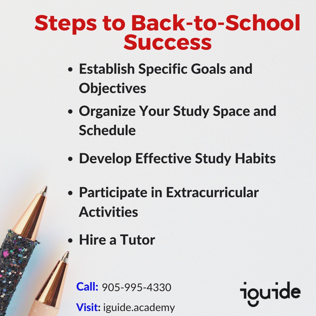 iGuideAcademy's tweet image. Defining clear goals, structuring your study environment, and cultivating good study habits are essential steps to excel in your educational journey. But there&apos;s one more key ingredient you shouldn&apos;t overlook: hiring a tutor! 
#englishtutor #tutoringnorthyork #MathTutoring