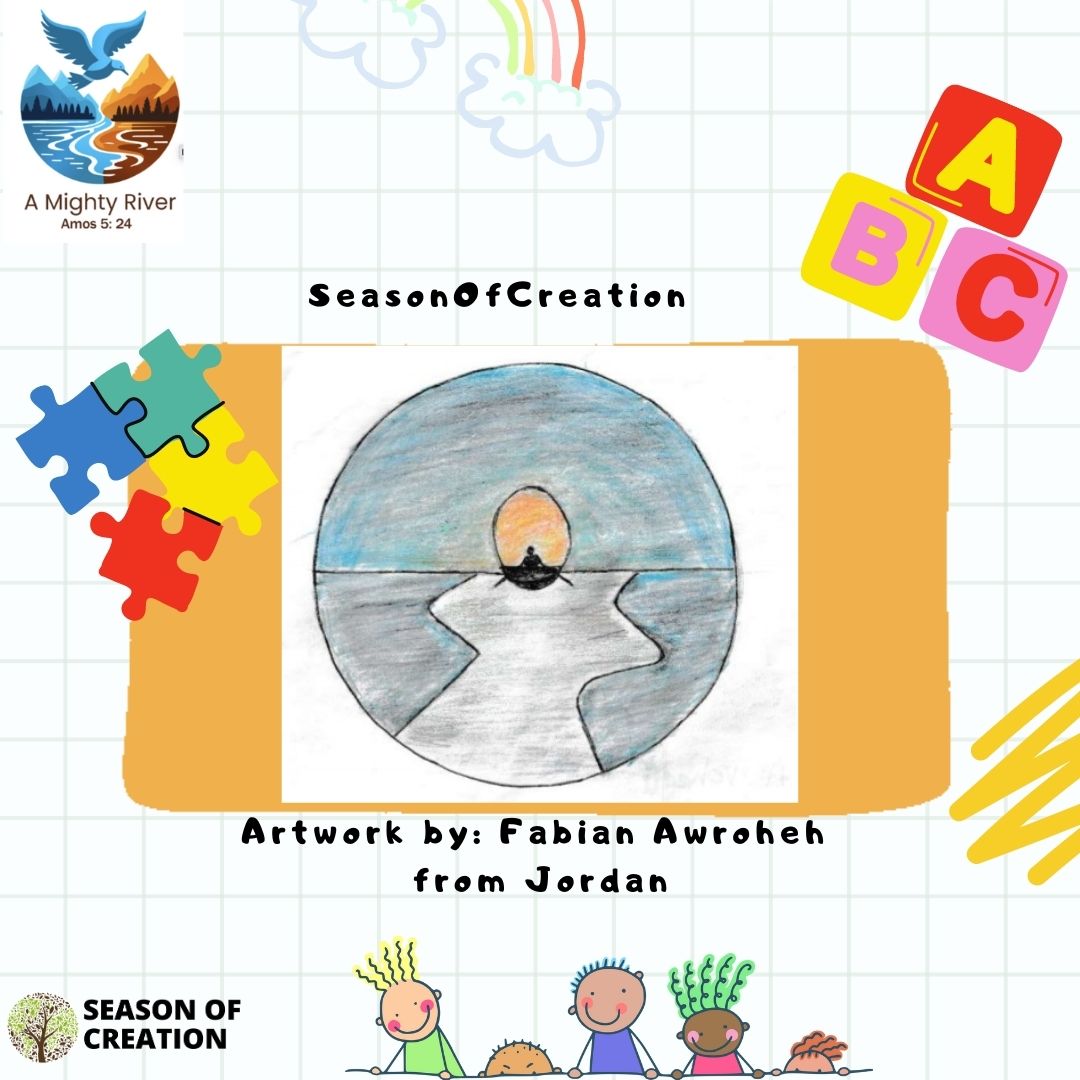 Beautiful artwork on this year's #SeasonOfCreation theme by Fabian Awroheh from Jordan #SOC23