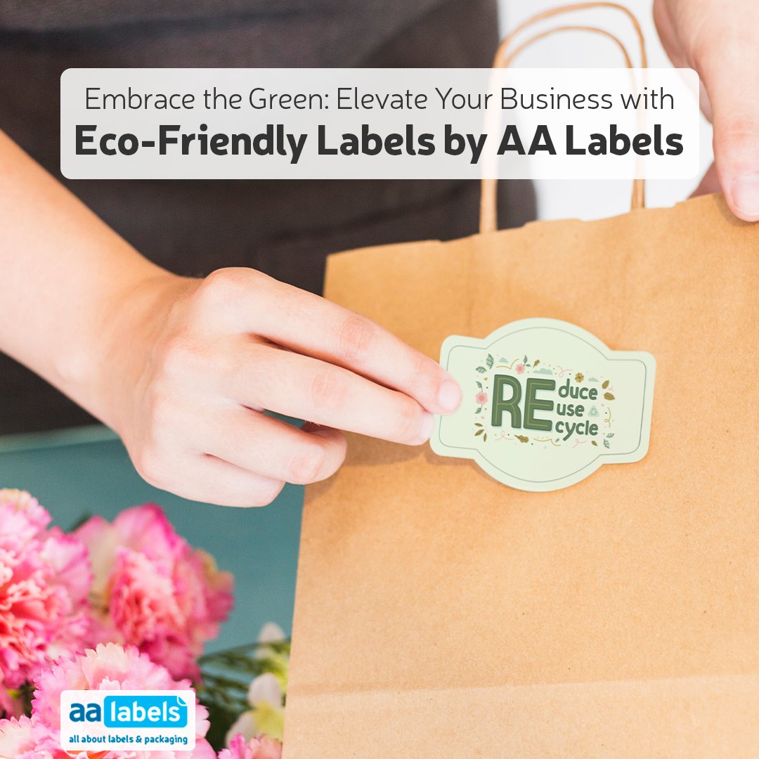♻️ Embrace the Green: Elevate Your Busines with Eco-Friendly Labels by AA Labels 🌎

Looking for a way to be more sustainable?

AA Labels offers a wide variety of eco-friendly labels that can help you to do just that. Our recycled labels can be recycled easily, so you can be sure