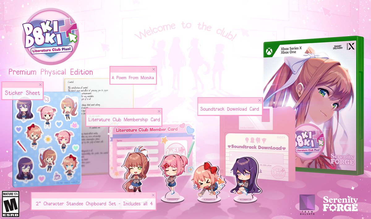 Serenity Forge  Doki Doki Literature Club Plus!