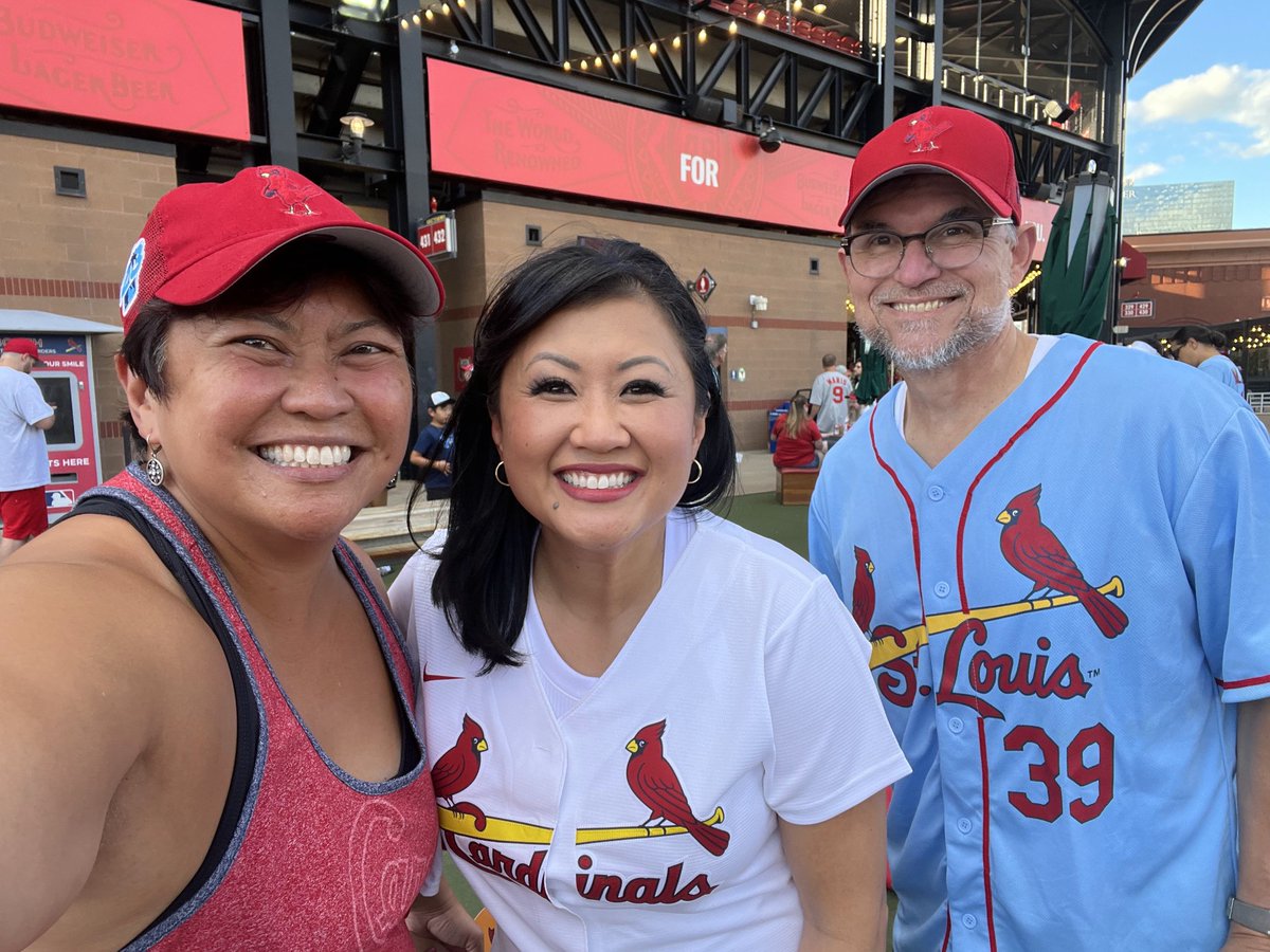 Lifelong @Cardinals fan for 50+ years, so BEYOND excited to celebrate the first of many AAPI Heritage Nights 🇵🇭 Thanks to @theveryasianfdn and @MichelleLiTV for helping this become a reality #REPRESENTATIONMATTERS