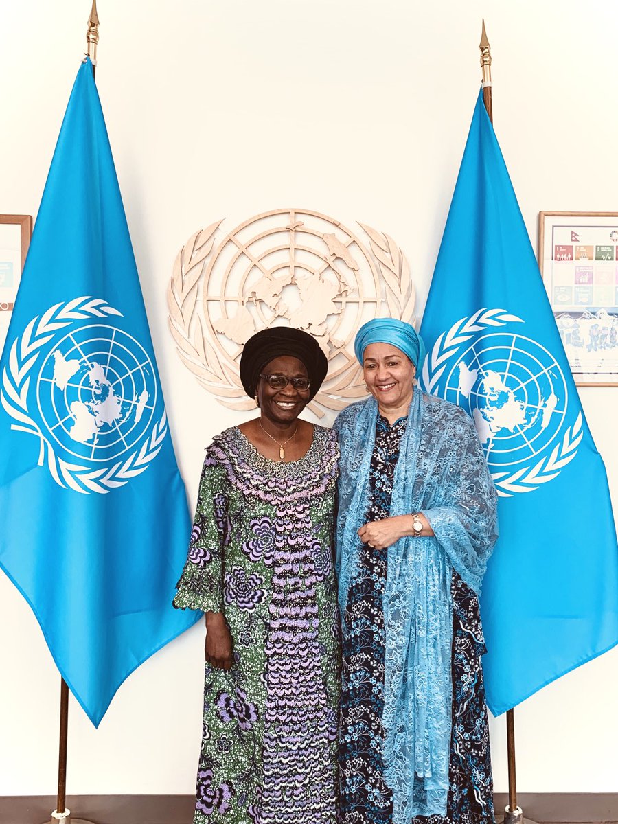 Great discussion with UNDSG ⁦<a href="/AminaJMohammed/">Amina J Mohammed</a>⁩; a great sister. ⁦
<a href="/ilo/">International Labour Organization</a>⁩ thanks DSG for the support for the Global Coalition for Social Justice: a crucial force to advance the SDGs.

Global Accelerator on Jobs &amp; Social Protection: our platform to move faster together!