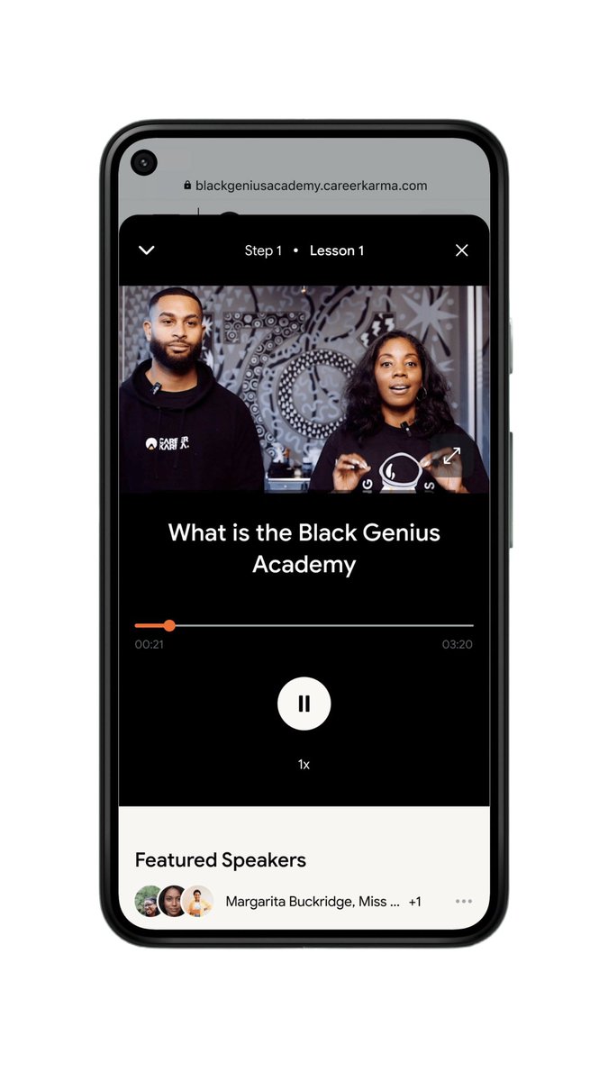 rubenharris's tweet image. 1/ Today, I am excited to announce that Google is partnering with Career Karma to train 5,000 people as part of their Tech Equity Collective initiative with a new app called the Black Genius Academy:

blackgeniusacademy.careerkarma.com/?utm_campaign=…

@Career_Karma @Google