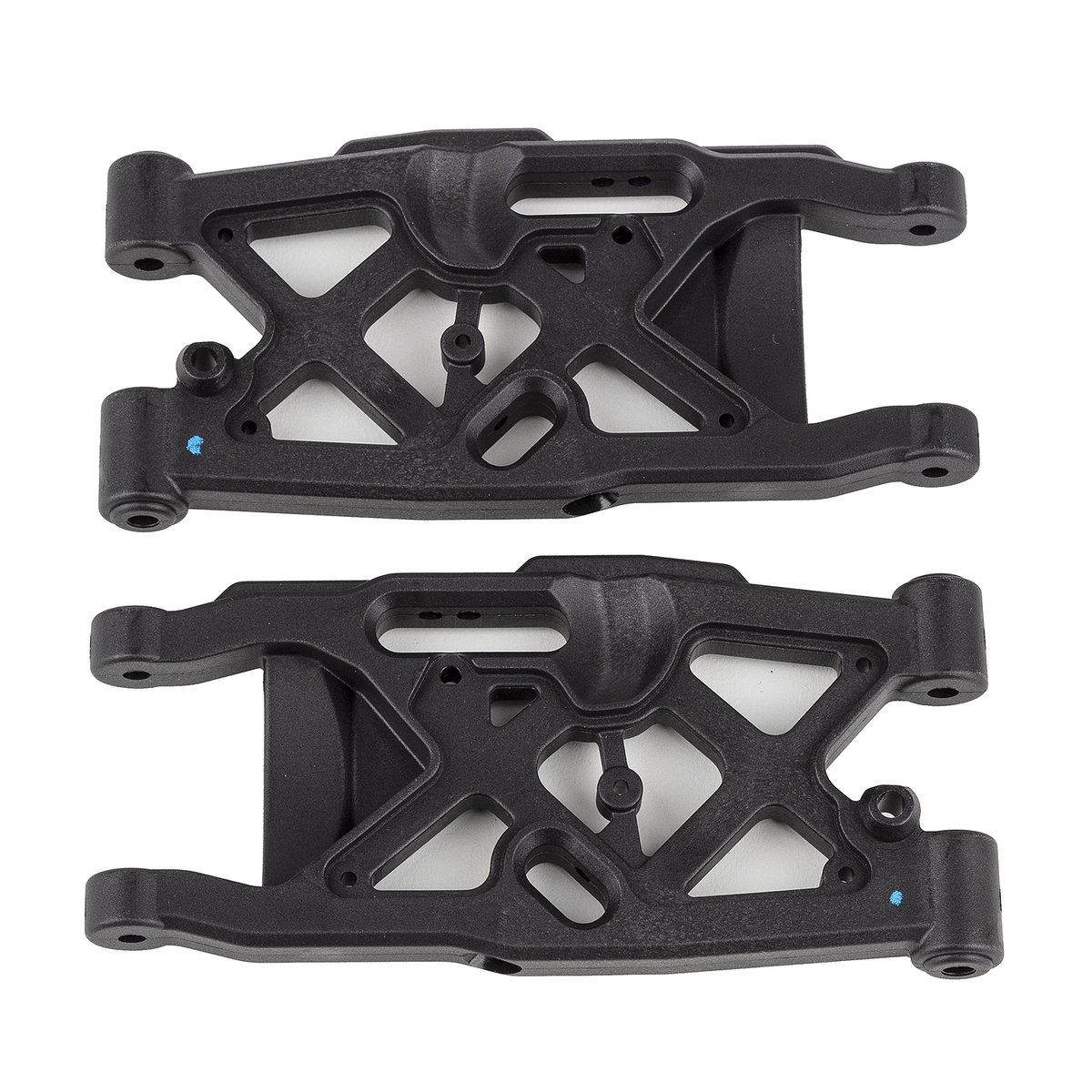 Team_Associated's tweet photo. New! RC8B4 Suspension Arms in new Medium Blend Composite Material. https://t.co/RjEVrIEUNc Available now. (Pictured: #81593 RC8B4 Rear Suspension Arms, medium.) @Team_Associated #RC8B4 #RC8B4e #WeAreAE https://t.co/bGCdlFUD4s