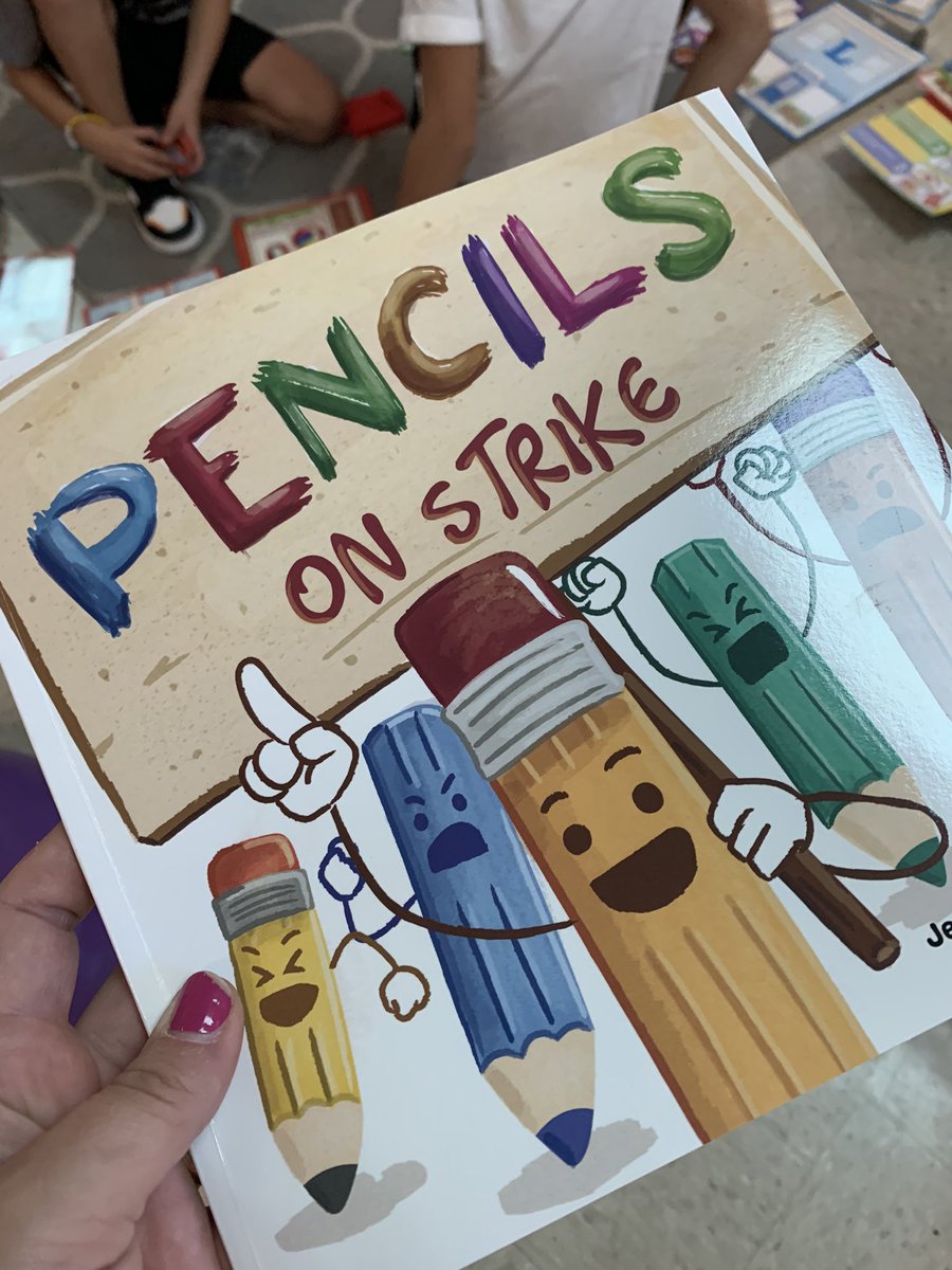 PresleyFarm's tweet photo. After reading Pencils On Strike, we built towers out of pencils and used our pencils correctly writing sentences. #STEM  @howell_stem @howellprincipal https://t.co/oJju5RTU2j