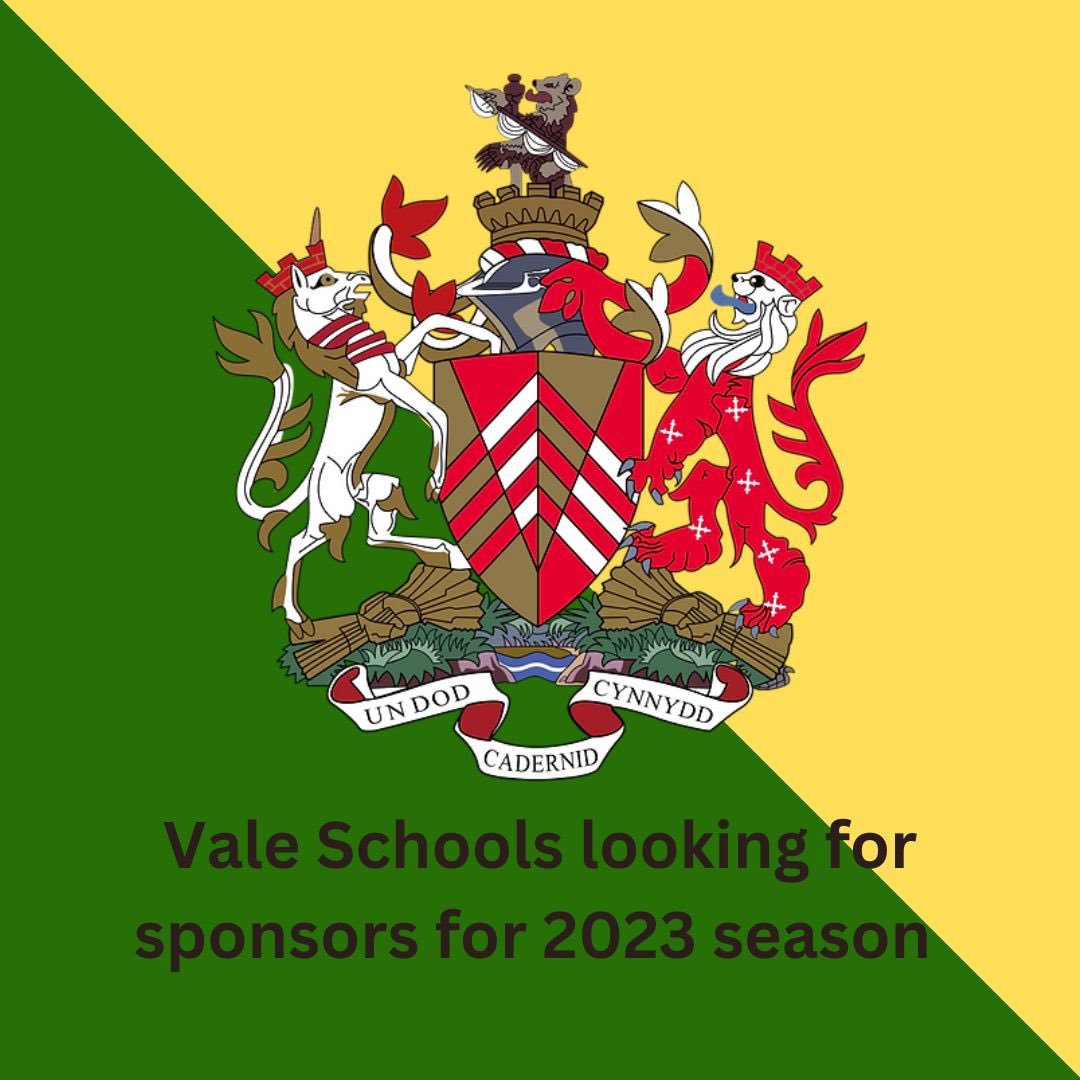 Sponsorship opportunities for the coming season. Anybody interested in helping us run our rugby programme this season please message or email valeschoolsrugby@gmail.com #valeofglamorgan #barry #cowbridge #penarth #dinaspowys #llantwitmajor #ValeRugby