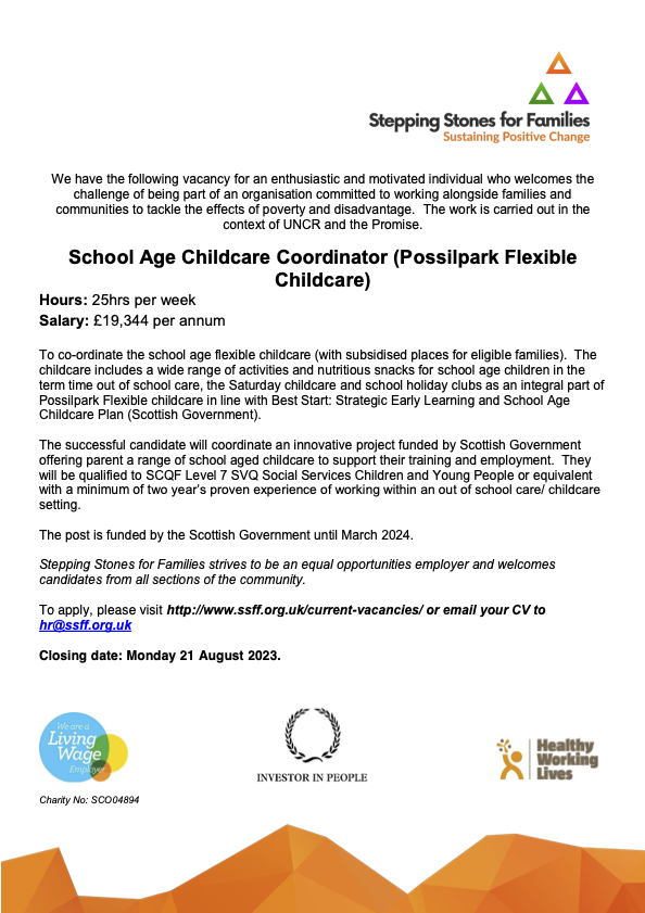 Stepping Stones for Families tweet media