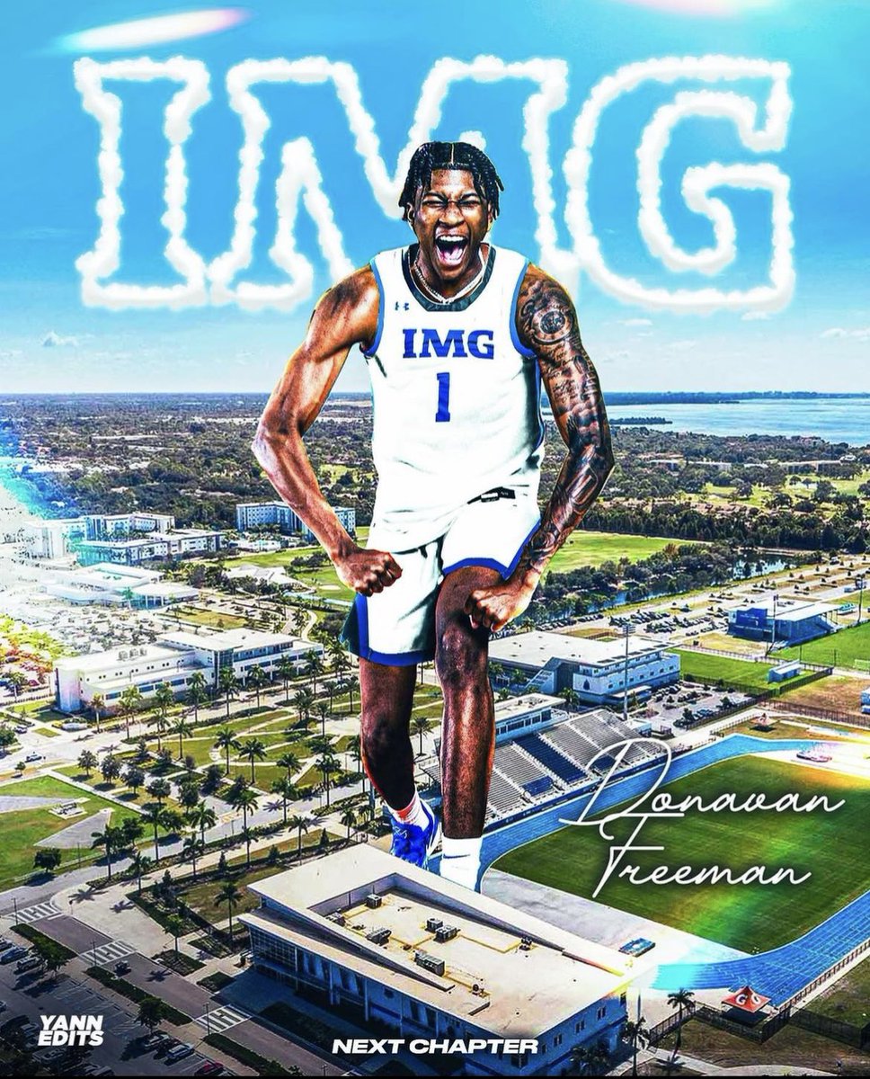 The No. 1 ranked prospect in the @PrepHoopsMD 2024 rankings, Donnie Freeman, will transfer from St. John’s (DC) and attend IMG Academy for his senior season. The 6’9 Syracuse commit had a busy calendar year winning a WCAC 🏆, Peach Jam 🏆 & steadily improving his overall game.