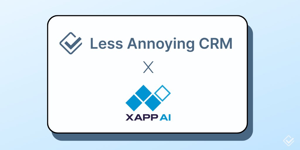 Less Annoying CRM (@lessannoyingcrm) on Twitter photo 🗨️Need a way to connect with leads coming to your website? Check out our newest partner: <a href="/xappai/">XAPP AI</a>! This LACRM integration will let you automatically collect contact info, chat with prospects (AI-supported!), and add all those important details to your CRM lessannoyingcrm.com/integrations/x… 🗨️Need a way to connect with leads coming to your website? Check out our newest partner: <a href="/xappai/">XAPP AI</a>! This LACRM integration will let you automatically collect contact info, chat with prospects (AI-supported!), and add all those important details to your CRM lessannoyingcrm.com/integrations/x…