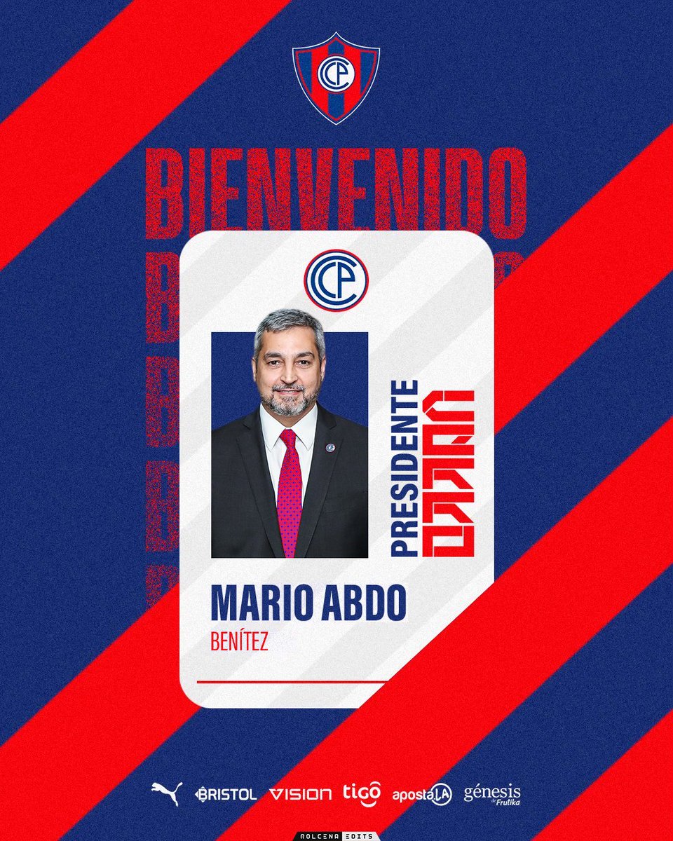 OFICIAL | Mario Abdo Benitez es nuevo Presidente del Ciclón de Barrio Obrero 🌪🔴🔵 ¡Bienvenido al Más Popular, Marito! ⚽️🏟️🇵🇾