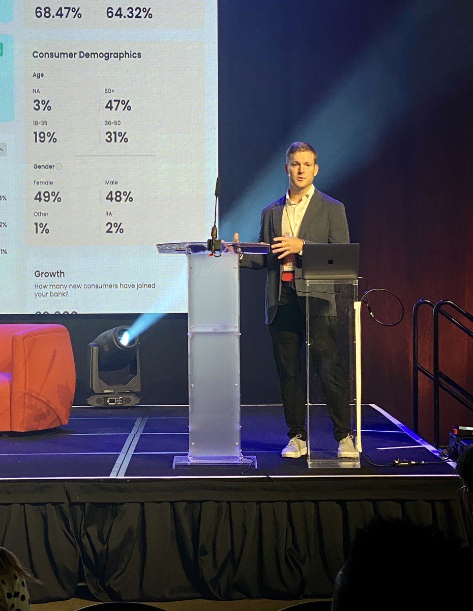 AI programs are the talk of the town. VP Jared Landrum of <a href="/BondDotAi/">BOND.AI</a> says the we could be using generative AI to maximize revenue for financial institutions… without spending millions to get there #VenCent2023