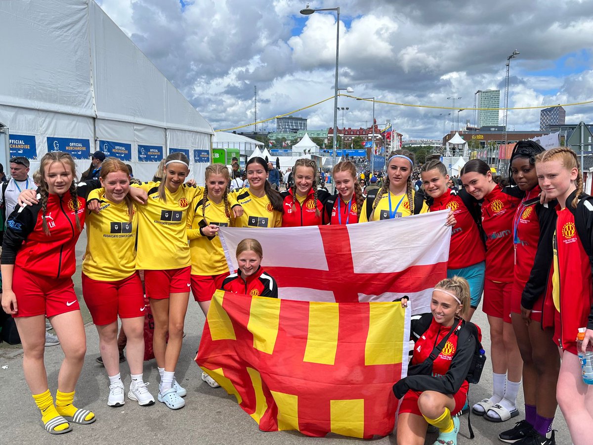 A big thankyou to <a href="/PeteGravesTV/">Pete Graves</a> <a href="/sorourkeITV/">Simon O'Rourke</a> and <a href="/bbcnewcastle/">BBC Sport Tyne & Wear</a> for your support of <a href="/NLandSchoolsFA/">NorthumberlandSFA</a> girls u15 team in our recent tournament <a href="/Gothia_Cup/">Gothia Cup</a> the youth world cup where the girls finished runners up out of 112 teams from across the world. We go again in 2024..thanks