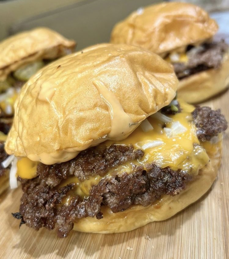 Me tenté de hamburguesa 

*no importa cuando leas esto