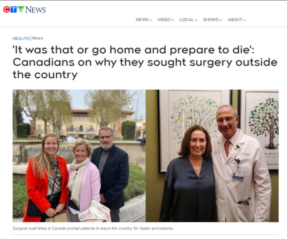 MonarchHeart_'s tweet image. If you are waiting for heart surgery in Canada, then consider Mexico private options like I did last year. Here is an article about wait times in Canada from CTV news. tinyurl.com/ywtzfzy3
How many people have passed or had more damage while waiting for help?
#longwaittimes