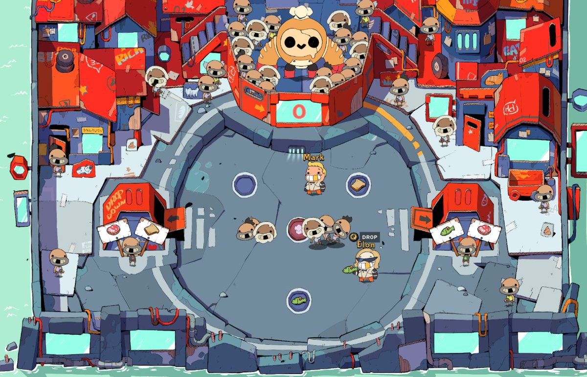 Eat the Rich will demo one of our minigames at the upcoming PGDX event Aug 18 - 20. Come visit us!

#pgdx2023 #indiegame #artph