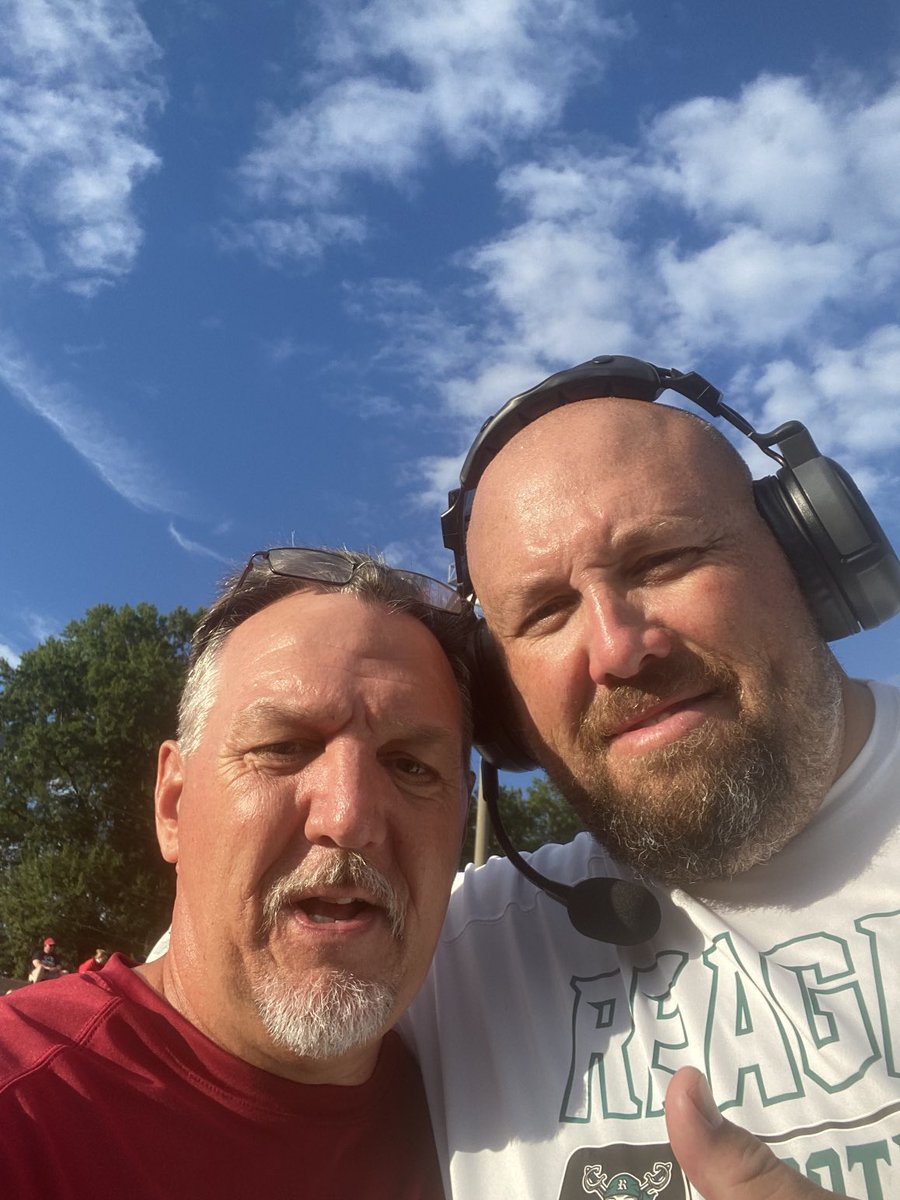 So proud of these two. Anthony Jenkins and Jason Smith they are doing a great job at Reagan HS