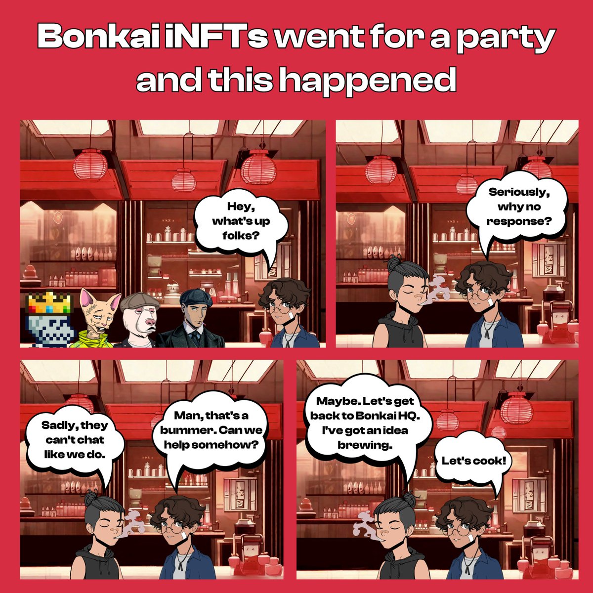 alfredonchain's tweet photo. Hinting one of the possibilities of iNFTs by @wearebonkai 🏮

Can you guess it? 👀 https://t.co/No2EgZvkjY