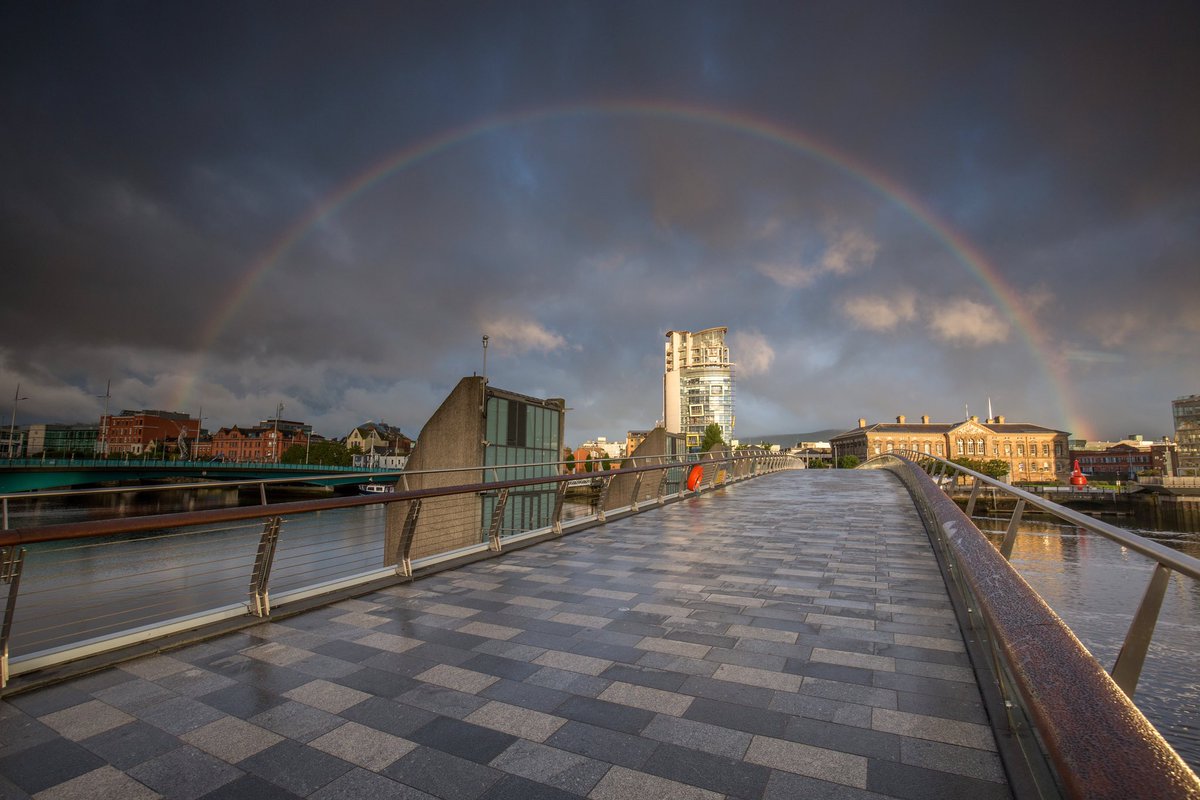 Lagan Weir, Belfast 
#rainbow #belfast