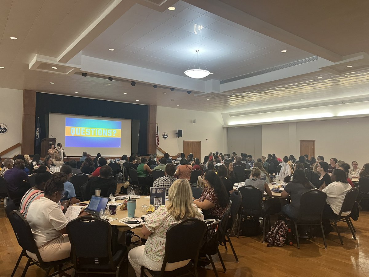 mellynnbaker's tweet photo. Good Morning from @UofNO LACRAO Articulations ☀️ Looking forward to connecting with school counselors to share findings from data analysis, policy updates over the past year at @LA_Regents and all things related to Louisiana #dualenrollment and https://t.co/sJrD6zXLyN https://t.co/2jT912KLg9