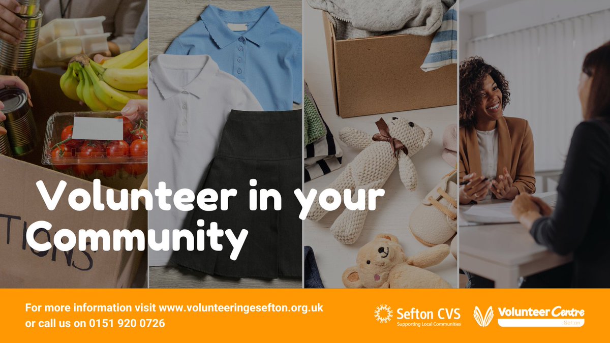 South Sefton Foodbank are looking for volunteers to help them at their warehouse in #Bootle. Can you spare a few hours and help? #CostOfLivingCrisis #Volunteer 
…lunteercentresefton.teamkinetic.co.uk/volunteers/opp…
