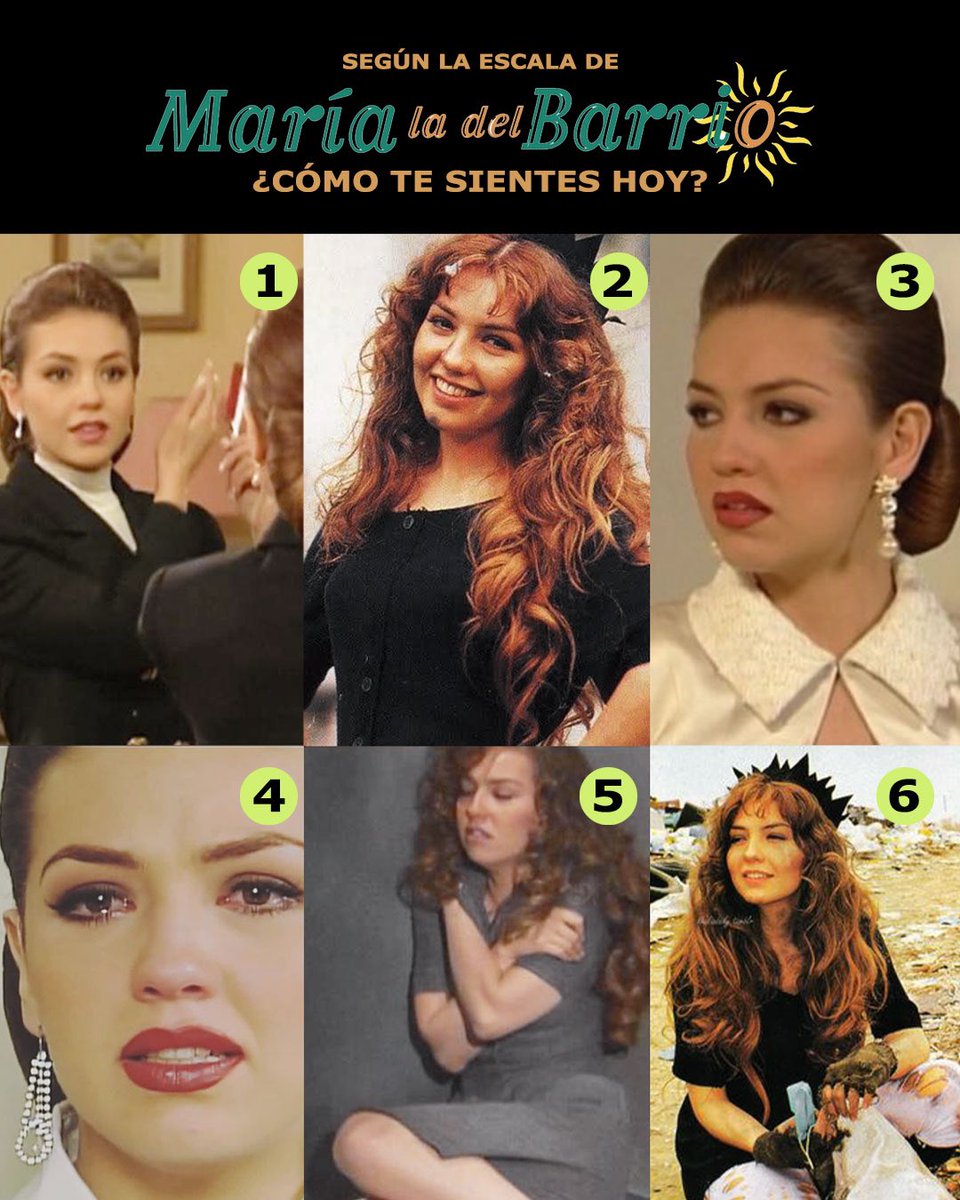 ¿Cuál María la del Barrio eres hoy? 😜❤️