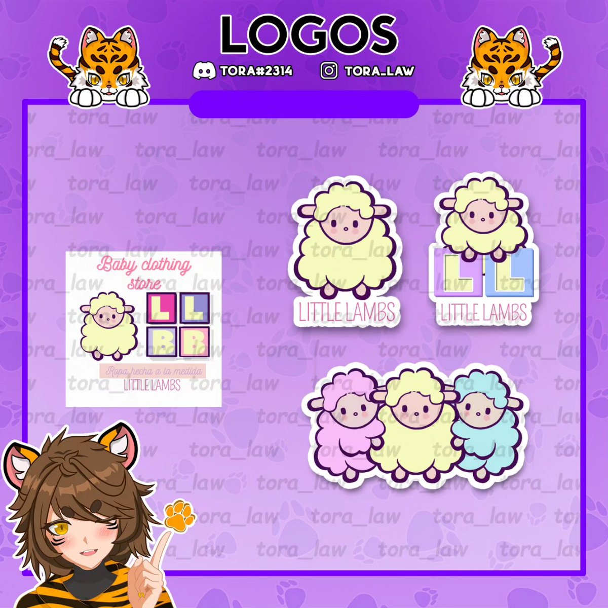 ToraDLaw's tweet photo. *𝗟𝗼𝗴𝗼 𝗖𝗼𝗺𝗺𝗶𝘀𝘀𝗶𝗼𝗻* 
•Logo personalizado 
#Logo #outfitoftheday #baby #Clothing #commissionsopen https://t.co/jaIAPAKCUc