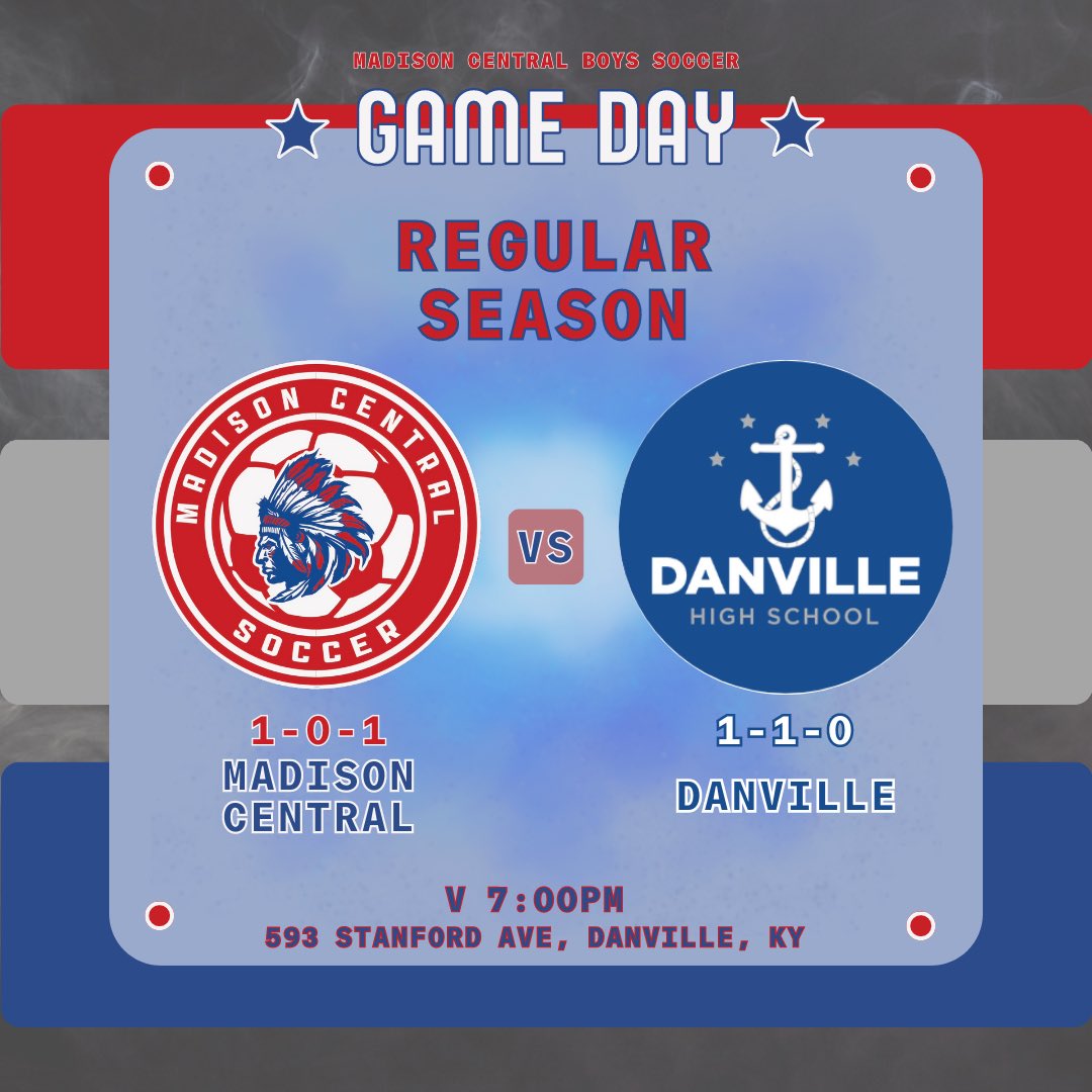 It’s going to be a cool August night as we travel to Boyle Co to take on the Admirals of Danville High! #RollTribe #OneTribeOneVibe