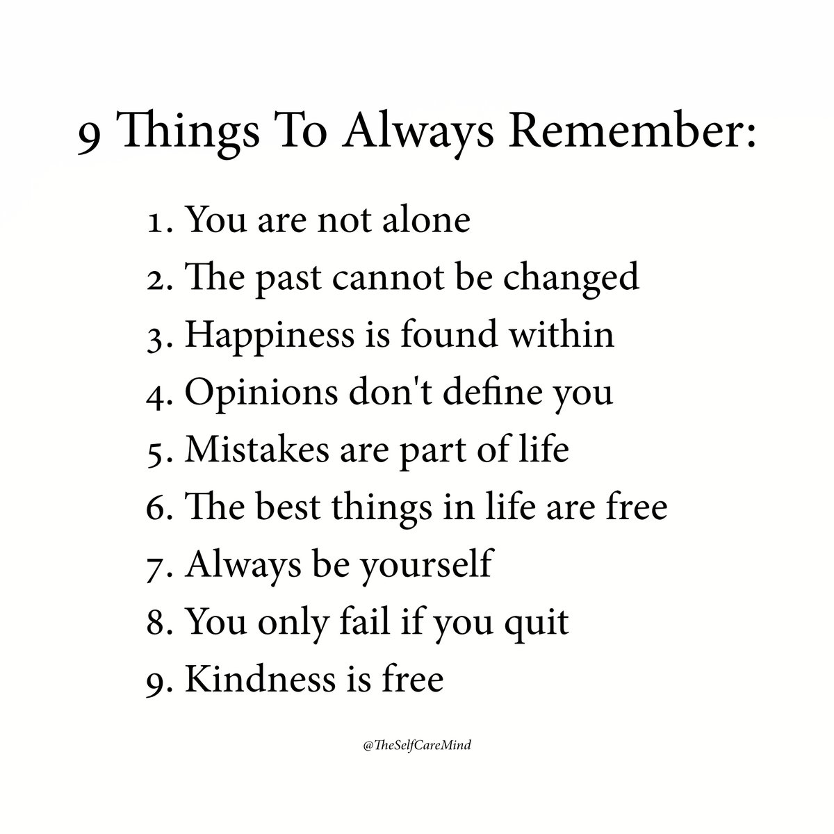 A reminder