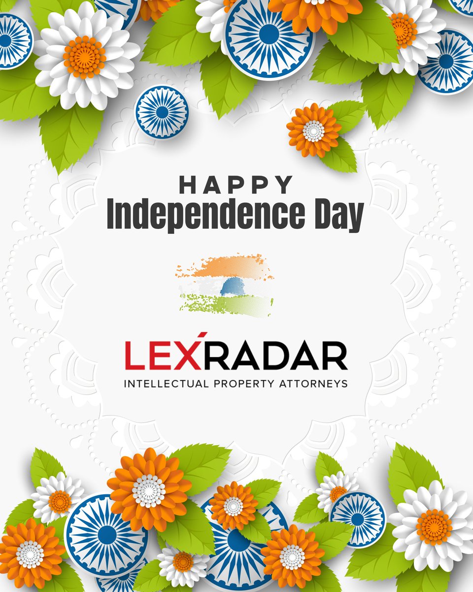 Happy Independence Day! As we remember our history, let's shape a future where #freedom paves the way for #growth, #innovation, and #prosperity. #JaiHind!
#IndependenceDayIndia #UnityInDiversity #ProgressAndProsperity #InnovationAndGrowth #OnTheRadar #OTR
#LEXRADAR