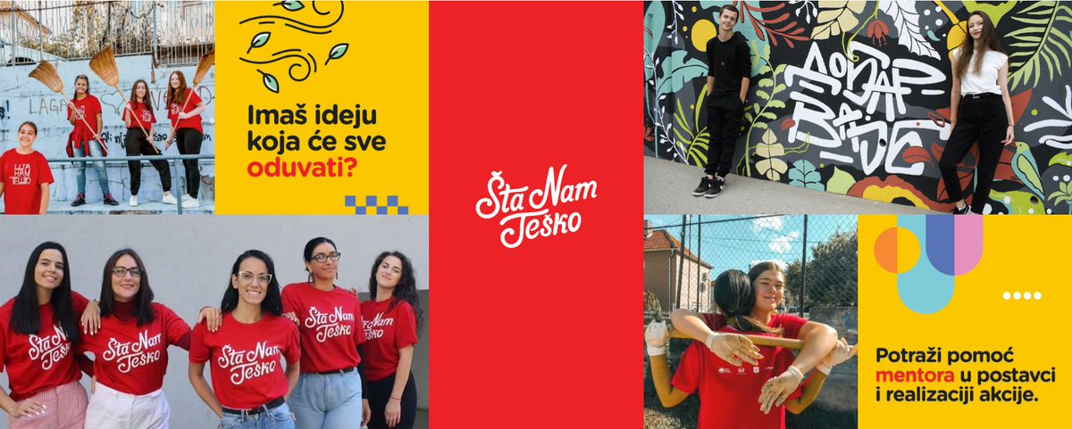 Otvoren je konkurs za nove Šta Nam Tesko omladinske projekte!
Rok za prvi krug konkursa je 25.08.
Više informacija - stanamtesko.rs/konkurs/