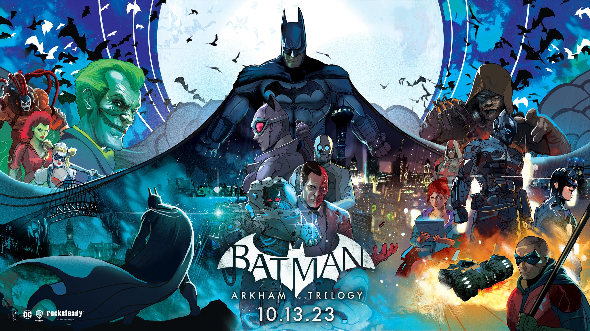 アート・デザイン・音楽 THE ART OF ROCKSTEADY'S BATMAN The Art of Rocksteady's Batman: Arkham Asylum, Arkham City