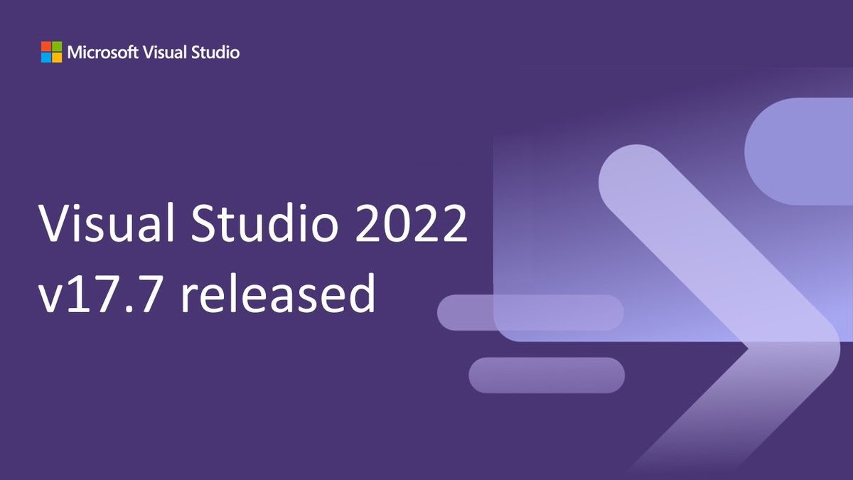 ➕ Enhanced productivity features
⚡ Turbocharged performance
💡 Shaped by your feedback

Read more about Visual Studio 2022 17.7: msft.it/60139zrvD #VS2022