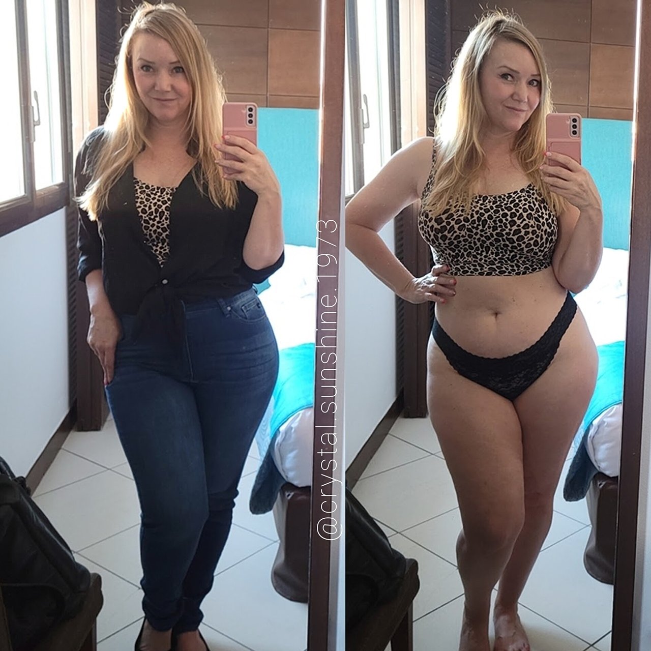 milf before and after  / X