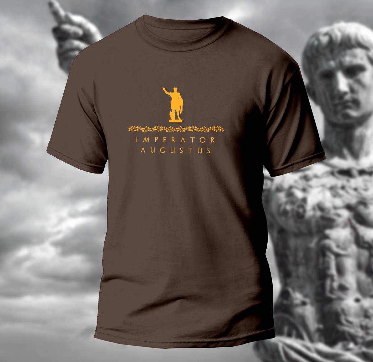 📣 YENİ TİŞÖRT MÖ 27 - MS 14 yıllarında hüküm süren Roma İmparatorluğu'nun ilk imparatoru AUGUSTUS. 👉🏻🔗 shopier.com/tilkishop