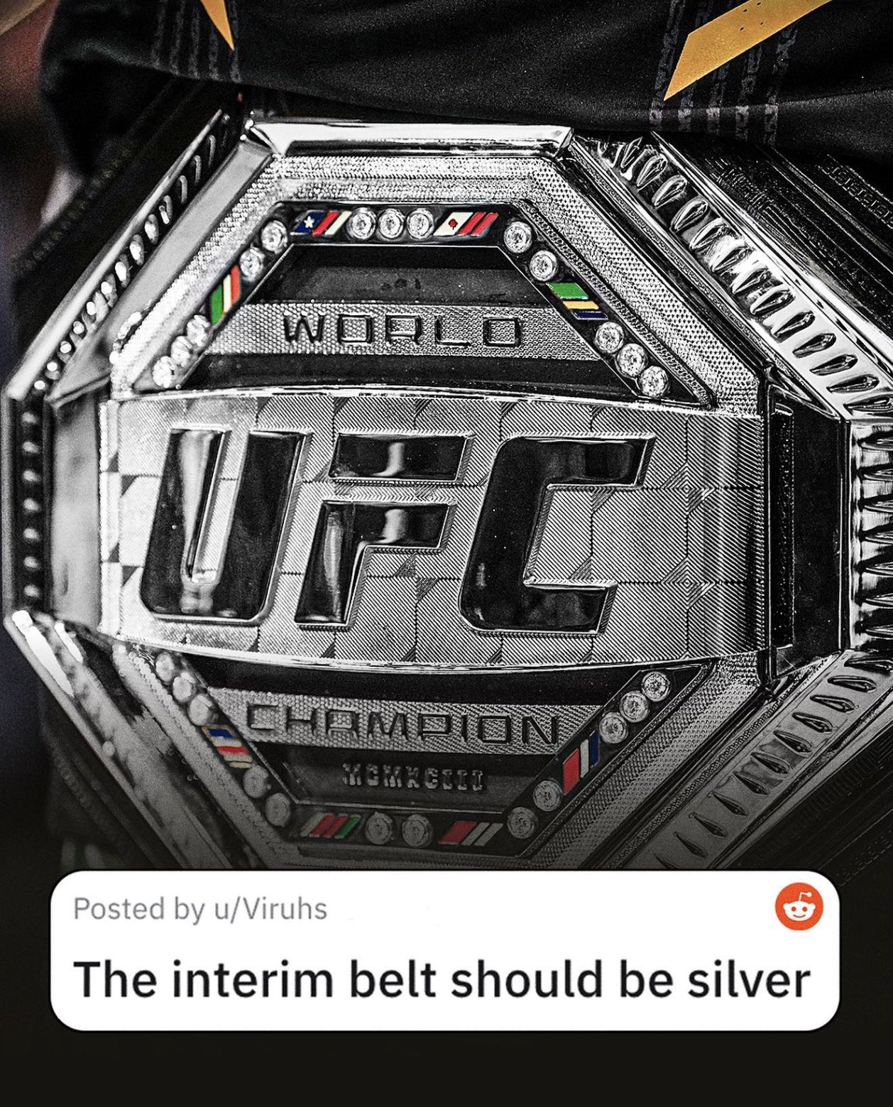 Ufc interim belt cheap
