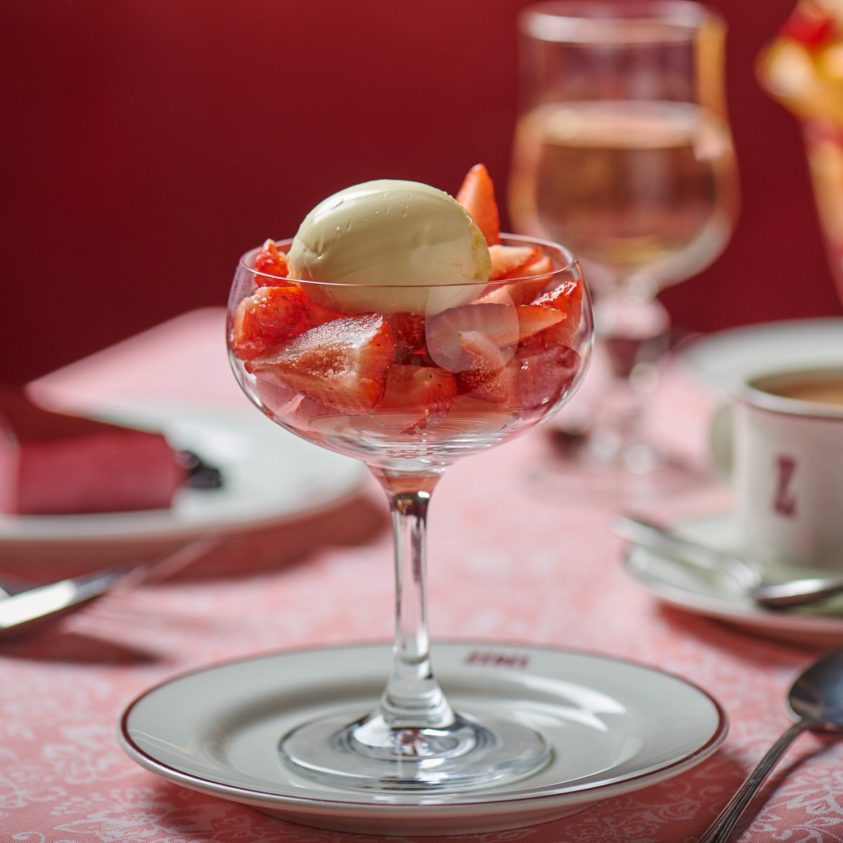 English Strawberries and Clotted Cream