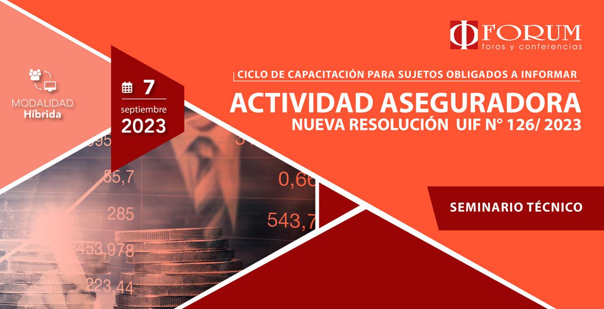 FORUM Foros y Conferencias tweet media